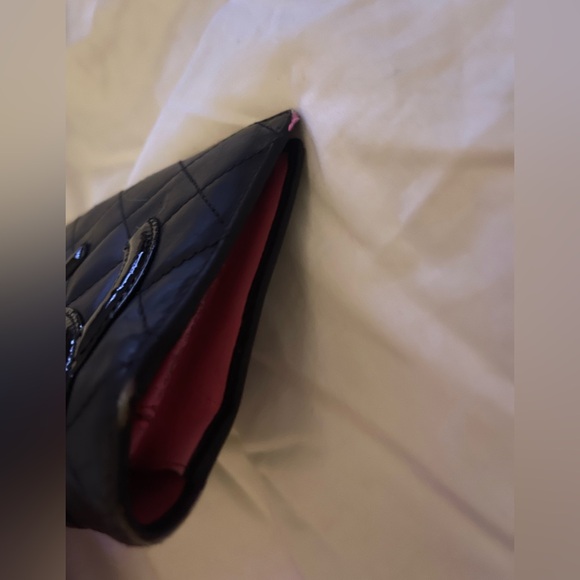 CHANEL Quilted Cambon Long Wallet Black Leather by Karl Lagerfeld 2005-2006 - Picture 5 of 7